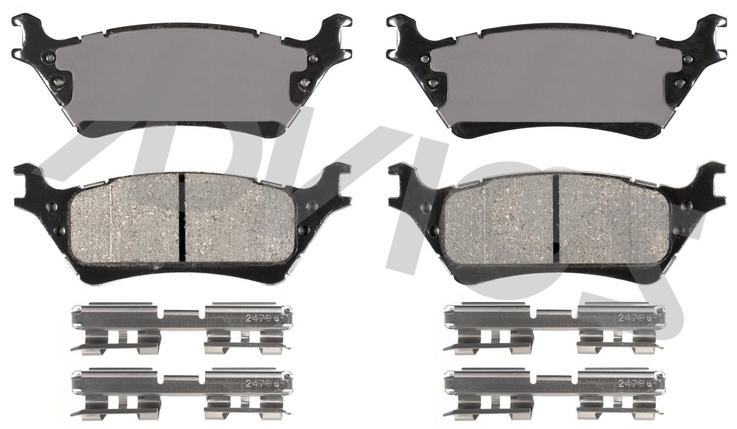2020, 2019, 2018, 2017, 2016, 2015, 2014, 2013, 2012 Ford F-150 Disc Brake Pad Set