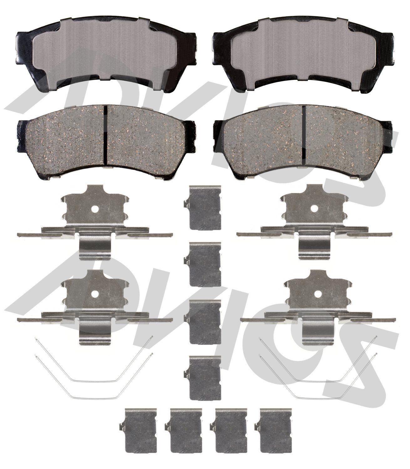 2013, 2012, 2011, 2010, 2009, 2008, 2007, 2006 Mazda 6 Disc Brake Pad Set