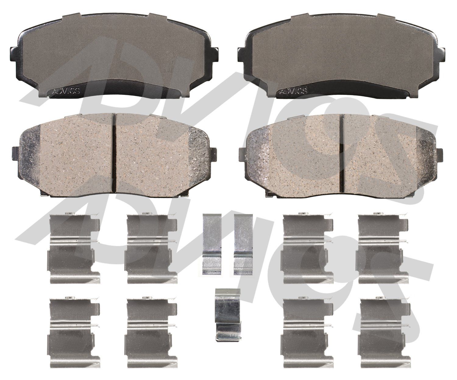 2014, 2013, 2012, 2011, 2010, 2009, 2008, 2007 Ford Edge Disc Brake Pad Set