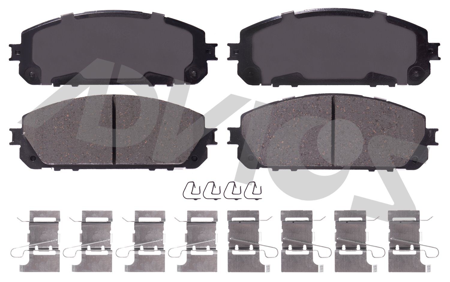 2023, 2022, 2021, 2020, 2019, 2018, 2017, 2016, 2015, 2014 Jeep Cherokee Disc Brake Pad Set