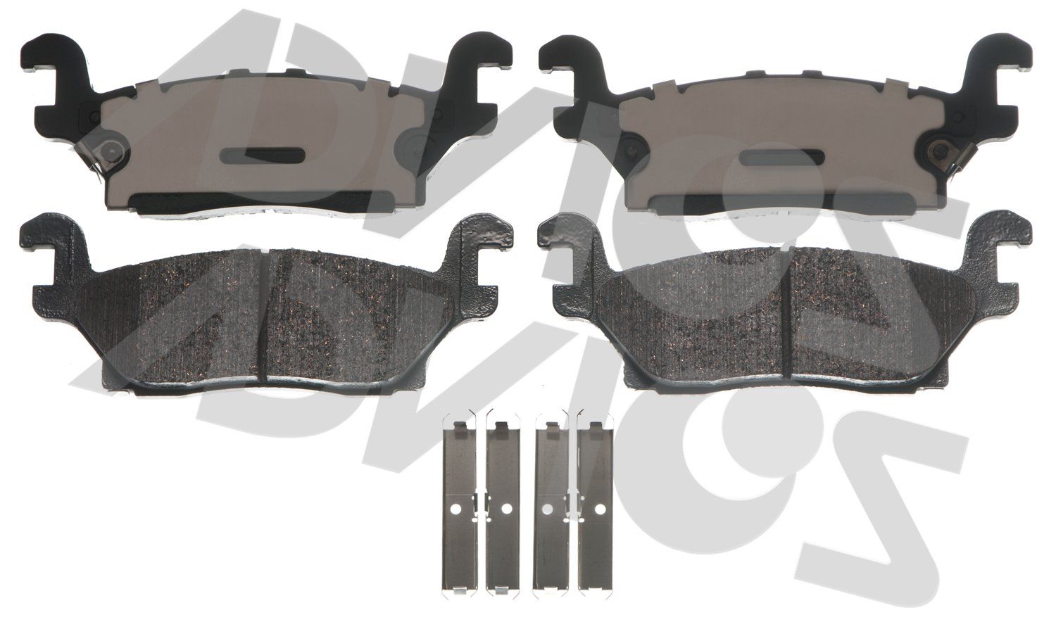 2010, 2009 Hummer H3T Disc Brake Pad Set
