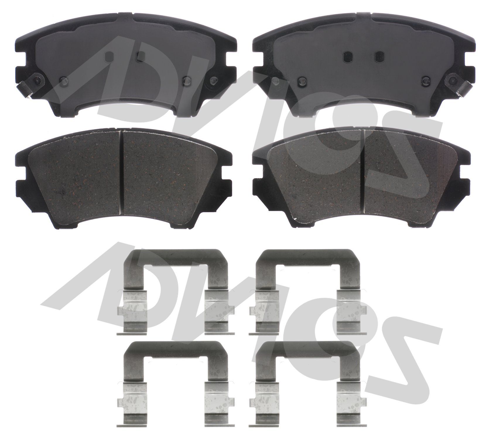 2017, 2016, 2015, 2014, 2013, 2012, 2011 Chevrolet Caprice Disc Brake Pad Set