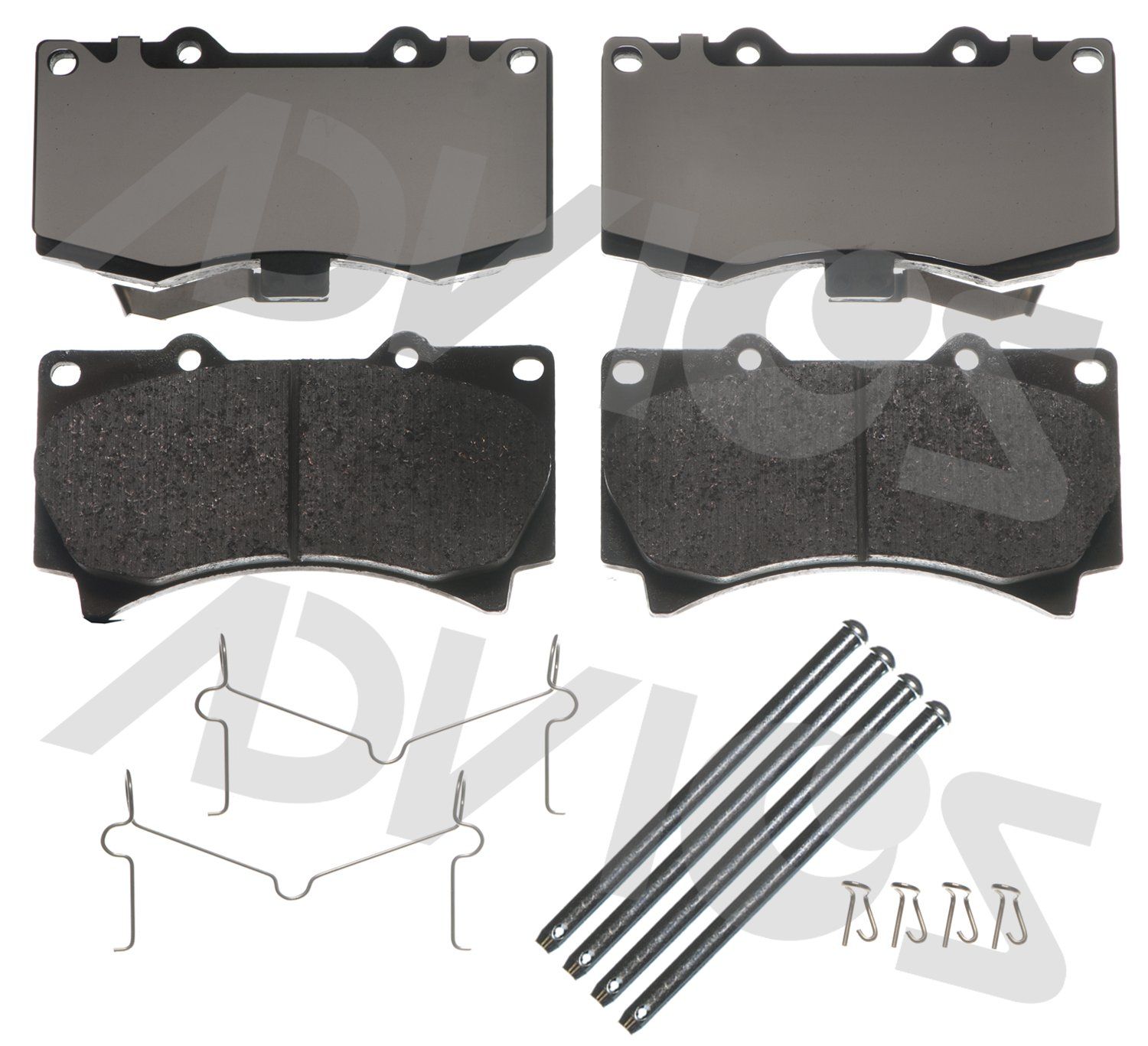 2010, 2009 Hummer H3T Disc Brake Pad Set
