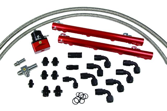 1996-1998 Ford Mustang Fuel Injection Fuel Rail (Aeromotive Fuel System)