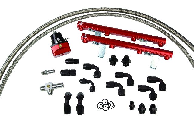 1996-1998 Ford Mustang Fuel Injection Fuel Rail (Aeromotive Fuel System)