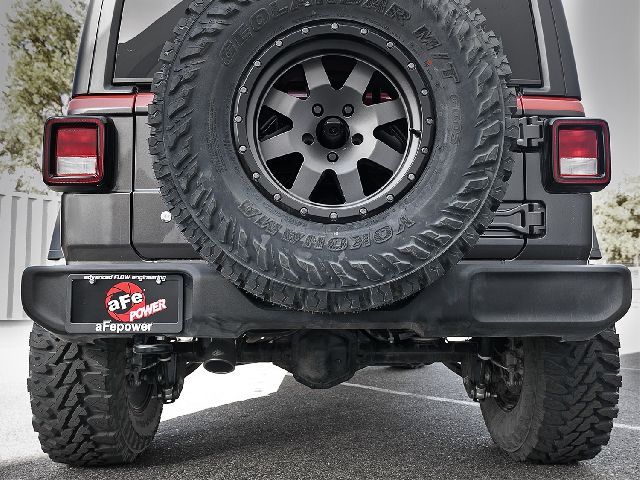 2018-2019 Jeep Wrangler Exhaust System Kit (AFE Filters)