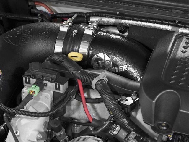 2006 GMC Sierra 3500 Turbocharger Manifold (AFE Filters)