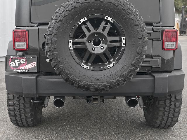 2007-2017 Jeep Wrangler Exhaust System Kit (AFE Filters)