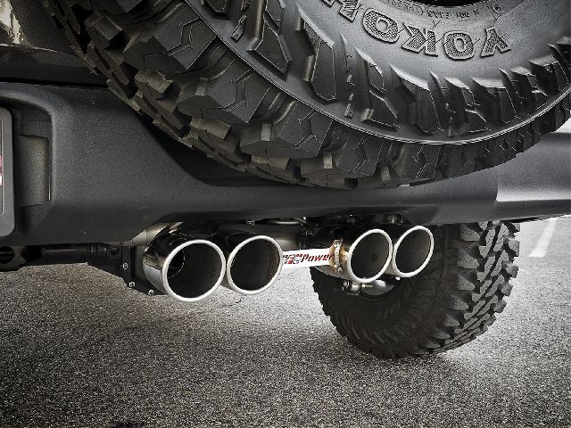 2018-2019 Jeep Wrangler Exhaust System Kit (AFE Filters)