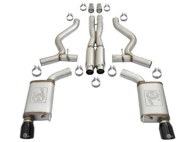 2015-2018 Ford Mustang Exhaust System Kit (AFE Filters)