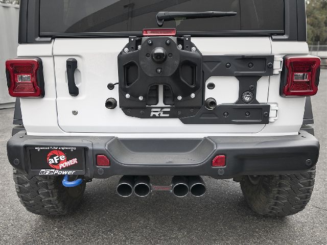 2018-2019 Jeep Wrangler Exhaust System Kit (AFE Filters)