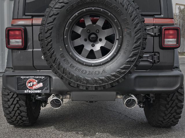 2018-2019 Jeep Wrangler Exhaust System Kit (AFE Filters)