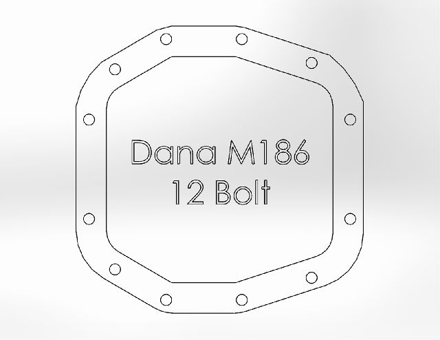 2018-2019 Jeep Wrangler Differential Cover - Front (AFE Filters)