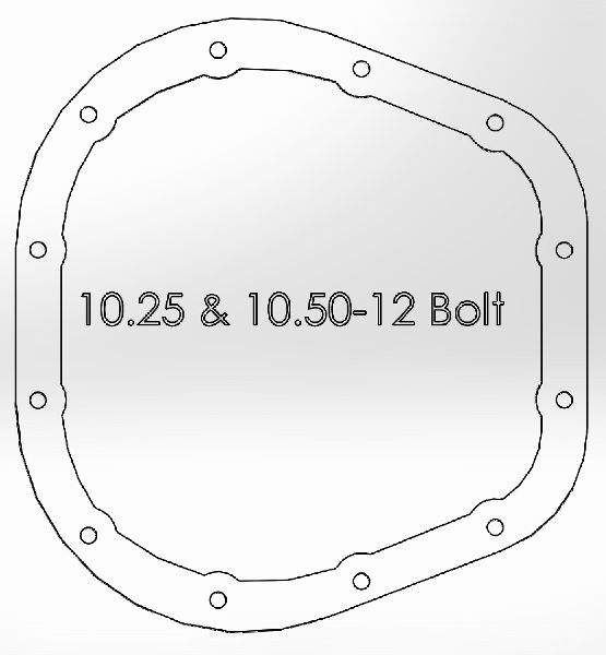 1986-1997 Ford F-350 Differential Cover (AFE Filters)