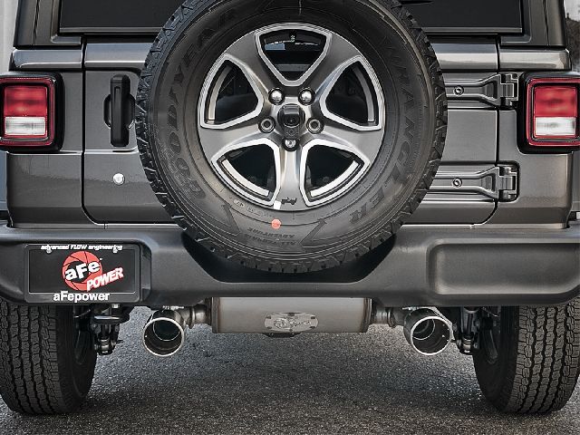 2018-2019 Jeep Wrangler Exhaust System Kit (AFE Filters)