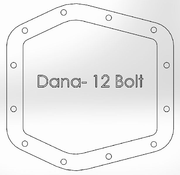 2015-2017 GMC Canyon Differential Cover - Rear (AFE Filters)