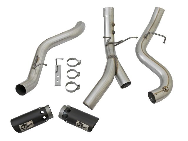 2017-2018 GMC Sierra 2500 HD Exhaust System Kit (AFE Filters)