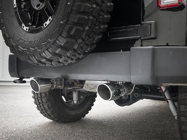 2007-2017 Jeep Wrangler Exhaust System Kit (AFE Filters)