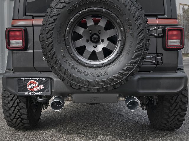 2018-2019 Jeep Wrangler Exhaust System Kit (AFE Filters)