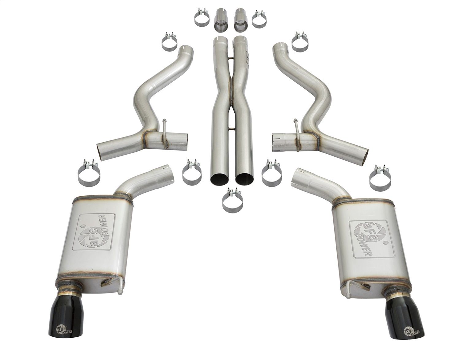 2017, 2016, 2015 Ford Mustang Exhaust System Kit