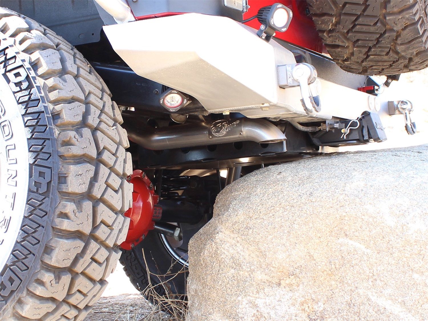 2017, 2016, 2015, 2014, 2013, 2012, 2011, 2010, 2009, 2008, 2007 Jeep Wrangler Exhaust System Kit
