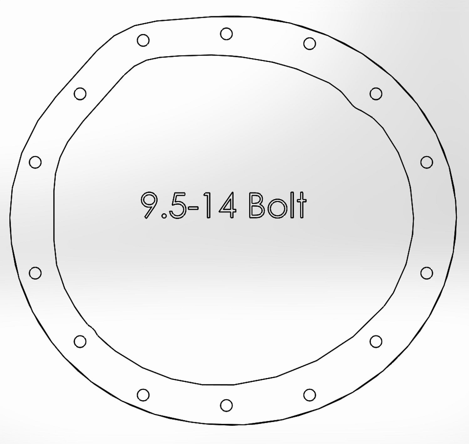 2000, 1999 GMC C3500 Differential Cover