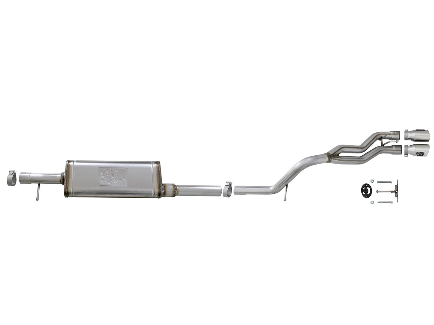 2017, 2016, 2015, 2014, 2013, 2012, 2011, 2010, 2009, 2008, 2007 Jeep Wrangler Exhaust System Kit