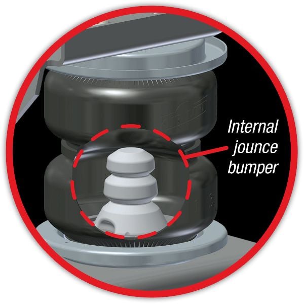 2015-2016 Ram 4500 Air Suspension Helper Spring - Rear (Air Lift)