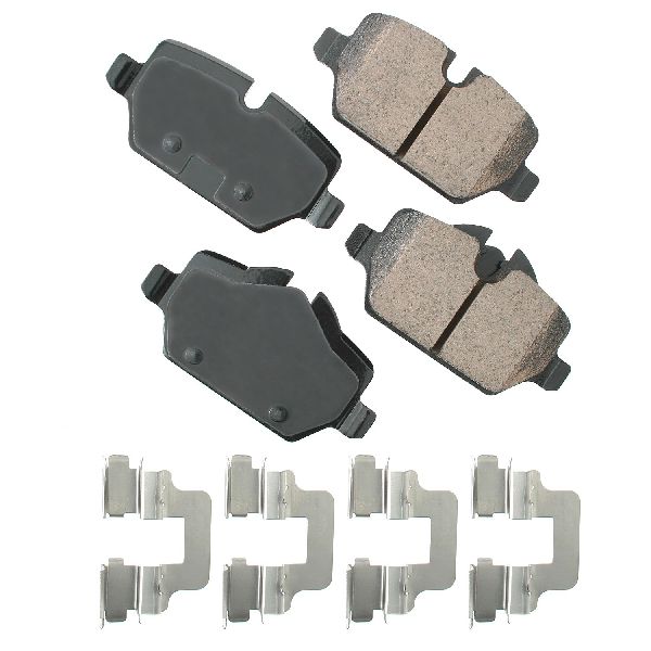 2013-2016 Mini Cooper Paceman Disc Brake Pad Set - Rear (Akebono)