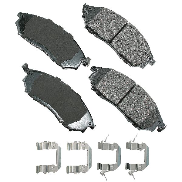 2008-2012 INFINITI EX35 Disc Brake Pad Set - Front (Akebono)