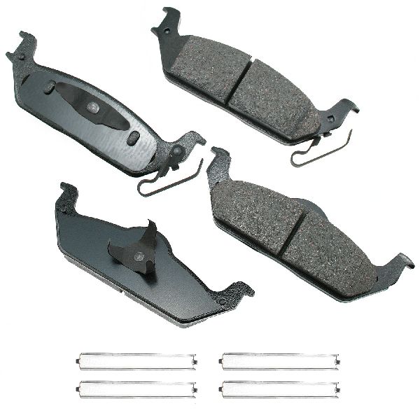 2003-2004 Dodge Dakota Disc Brake Pad Set - Rear (Akebono)