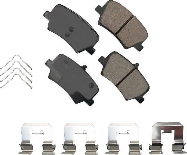 2019-2024 Volvo XC40 Disc Brake Pad Set - Rear (Akebono)