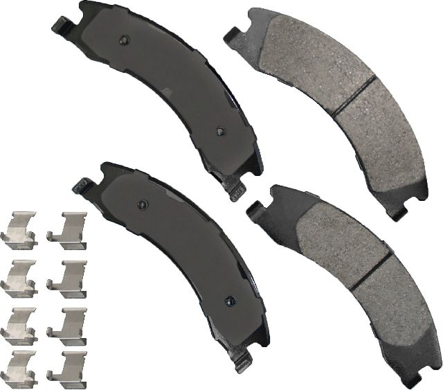 2008-2014 Ford E-250 Disc Brake Pad Set - Rear (Akebono)