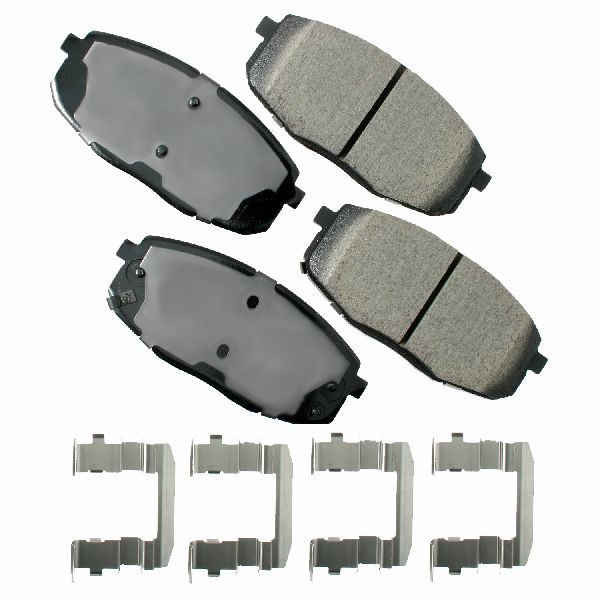 2009-2012 Hyundai Elantra Disc Brake Pad Set - Front (Akebono)