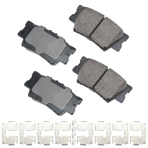 2013-2018 Lexus ES300h Disc Brake Pad Set - Rear (Akebono)