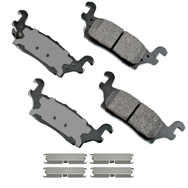 2009-2010 Hummer H3T Disc Brake Pad Set - Rear (Akebono)
