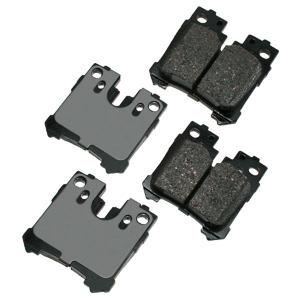 2008-2016 Lexus LS600h Disc Brake Pad Set - Rear (Akebono)