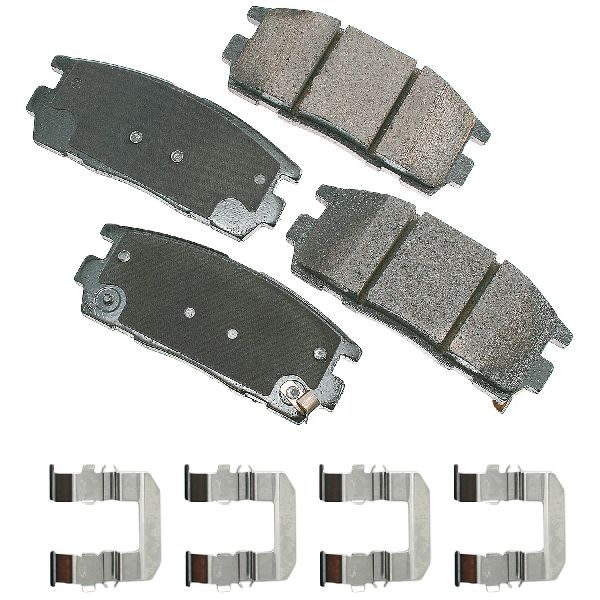 2007-2017 Chevrolet Equinox Disc Brake Pad Set - Rear (Akebono)