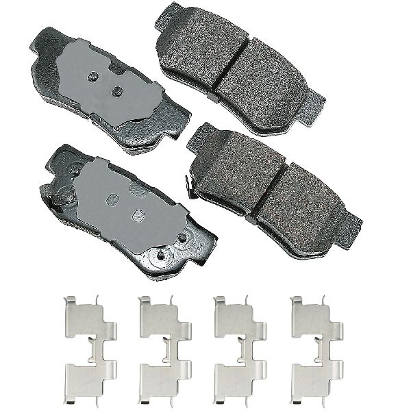 2006-2009 Hyundai Azera Disc Brake Pad Set - Rear (Akebono)