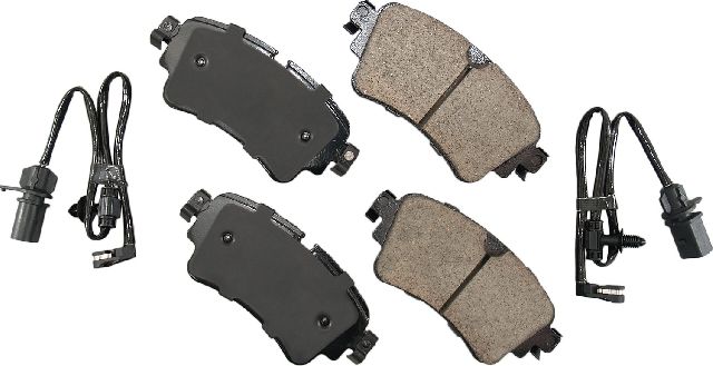 2017-2020 Audi A4 Disc Brake Pad Set - Rear (Akebono)