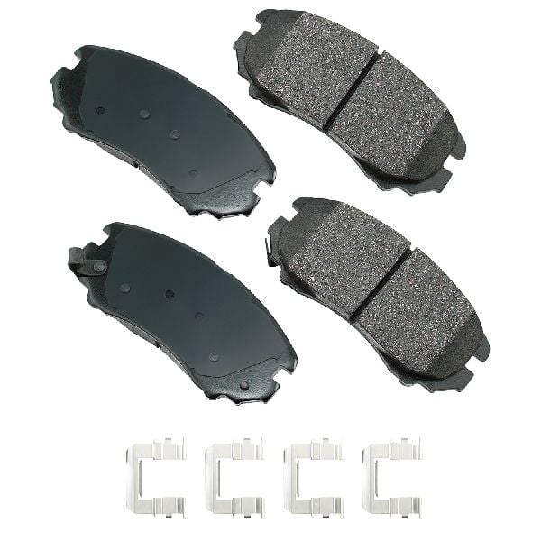 2010-2017 Chevrolet Equinox Disc Brake Pad Set - Front (Akebono)