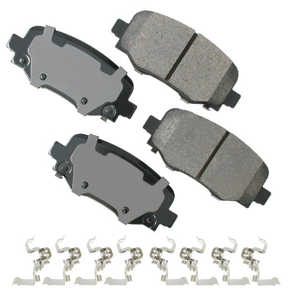 2014-2023 Jeep Cherokee Disc Brake Pad Set - Rear (Akebono)