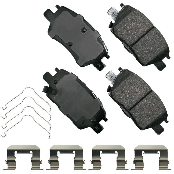 2017-2023 Chevrolet Bolt EV Disc Brake Pad Set - Front (Akebono)