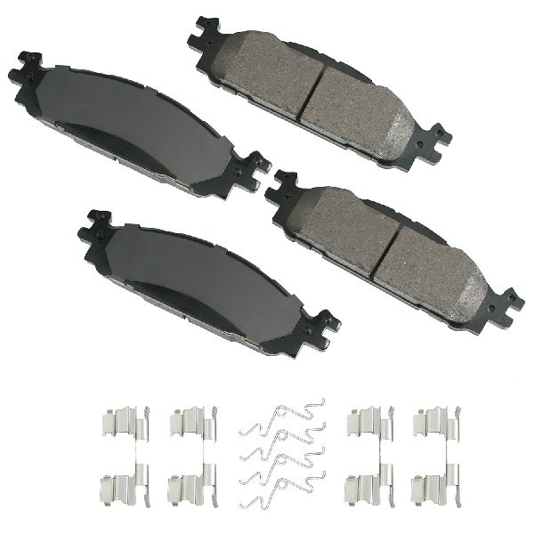 2009-2019 Ford Flex Disc Brake Pad Set - Front (Akebono)