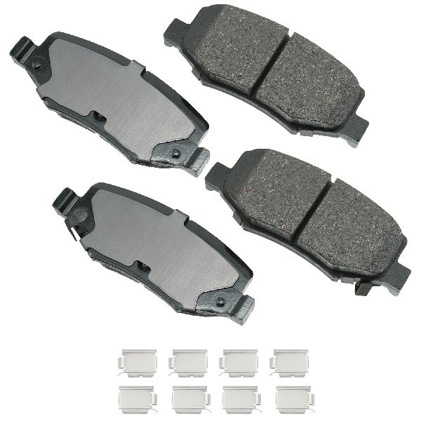 2007-2011 Dodge Nitro Disc Brake Pad Set - Rear (Akebono)