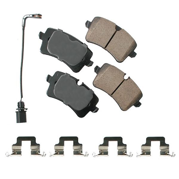 2012-2018 Audi A6 Disc Brake Pad Set - Rear (Akebono)