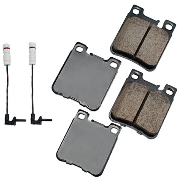 1994-1999 Mercedes-Benz S320 Disc Brake Pad Set - Rear (Akebono)