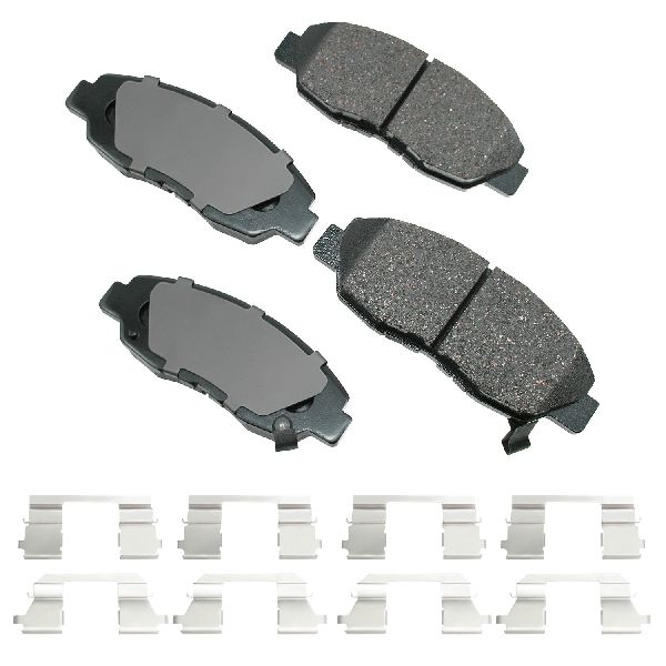 2010-2014 Honda Insight Disc Brake Pad Set - Front (Akebono)