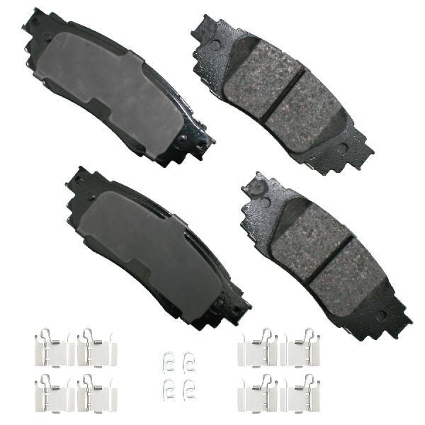 2023-2024 Toyota Prius Disc Brake Pad Set - Rear (Akebono)