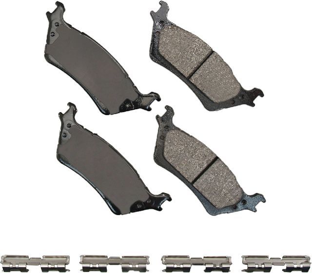 2016-2020 Ford F-150 Disc Brake Pad Set - Rear (Akebono)